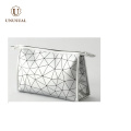 Wholesale fashion small holographic woman cosmetic bag pouch